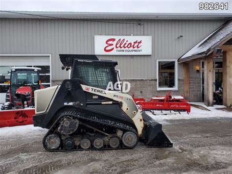 used terex track loader